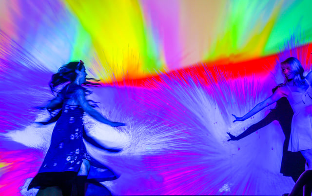 “Body Paint” at Wonderspaces, San Diego, CA, USA (2019) photo by Camille Soriano